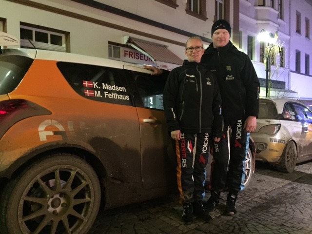 Mette Felthaus og Kenneth Madsen havde deres første start sammen
(Foto: Suzuki Motorsport)